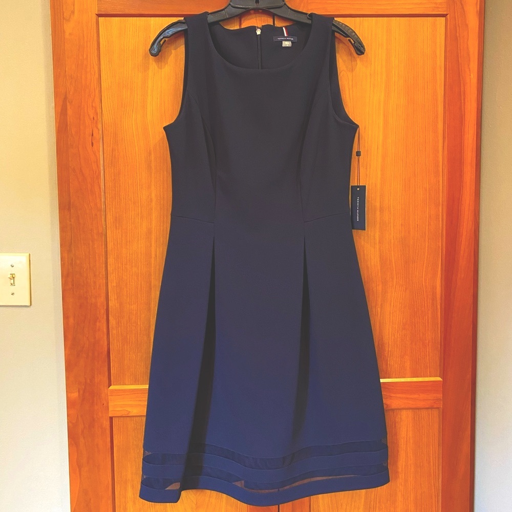 Navy Tommy Hilfiger Dress Size 8